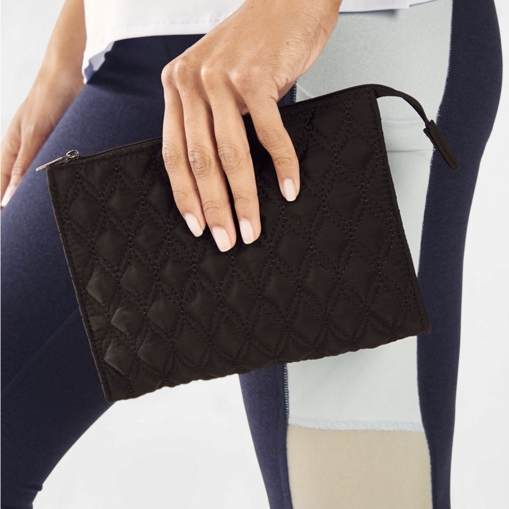 Fabletics Quilted Cosmetics Bag